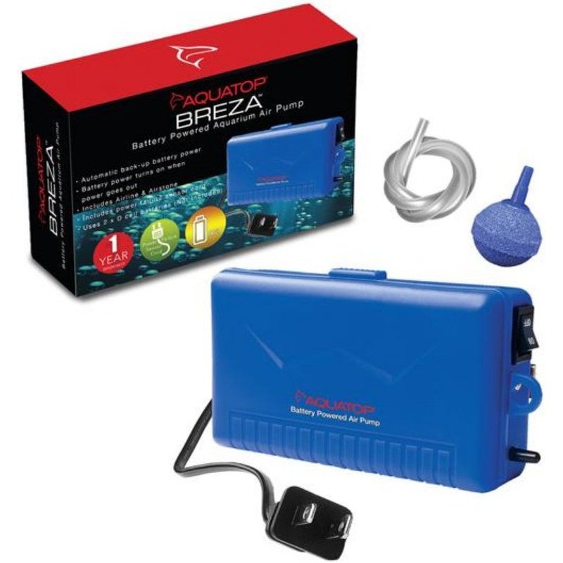 Aquatop Breza Battery Powered Aquarium Air Pump - Aquatic Connect