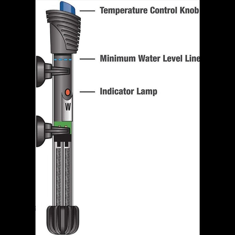 Aqueon Submersible Aquarium Heaters Compact Size - Aquatic Connect