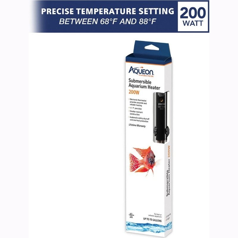Aqueon Submersible Aquarium Heaters Compact Size - Aquatic Connect