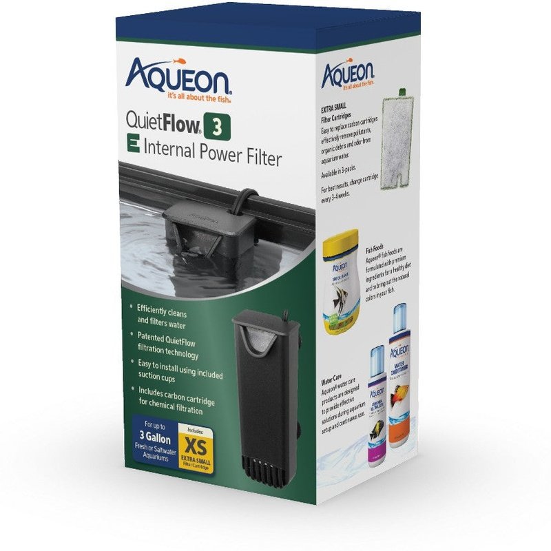 Aqueon Quietflow E Internal Power Filter - Aquatic Connect