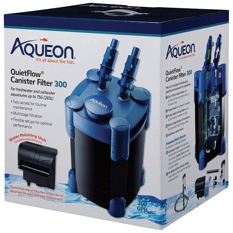 Aqueon QuietFlow Canister Filter - Aquatic Connect
