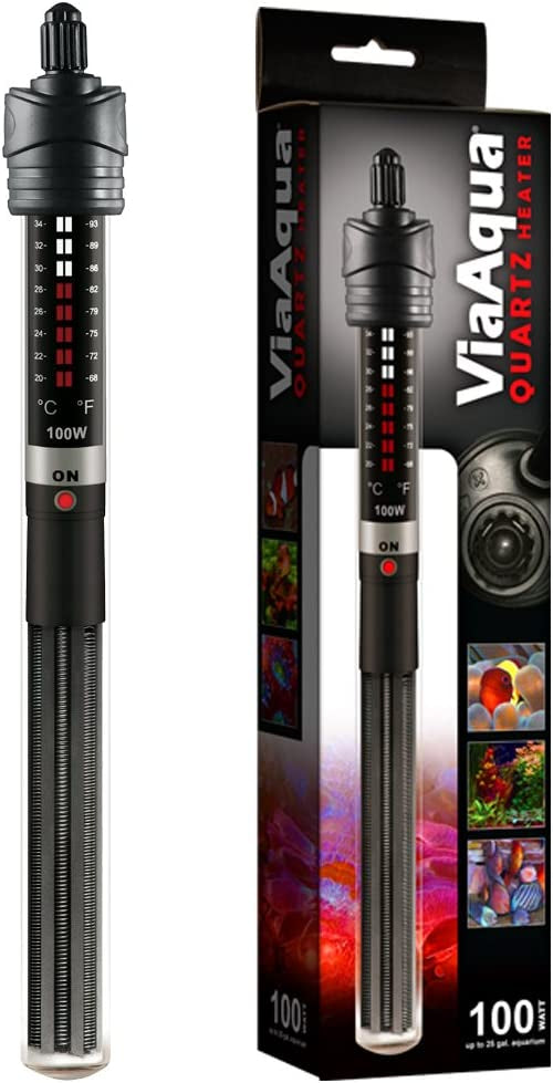 Via Aqua Quartz Heater - Aquatic Connect