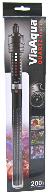 Via Aqua Quartz Heater - Aquatic Connect