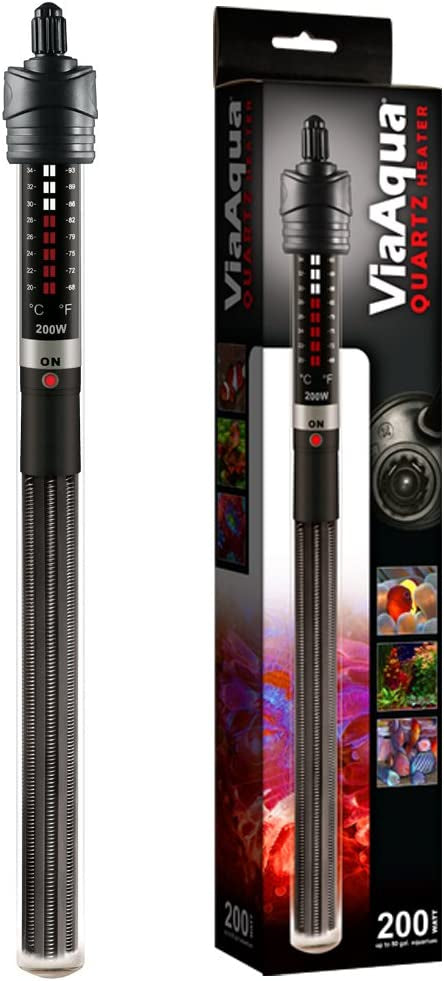 Via Aqua Quartz Heater - Aquatic Connect
