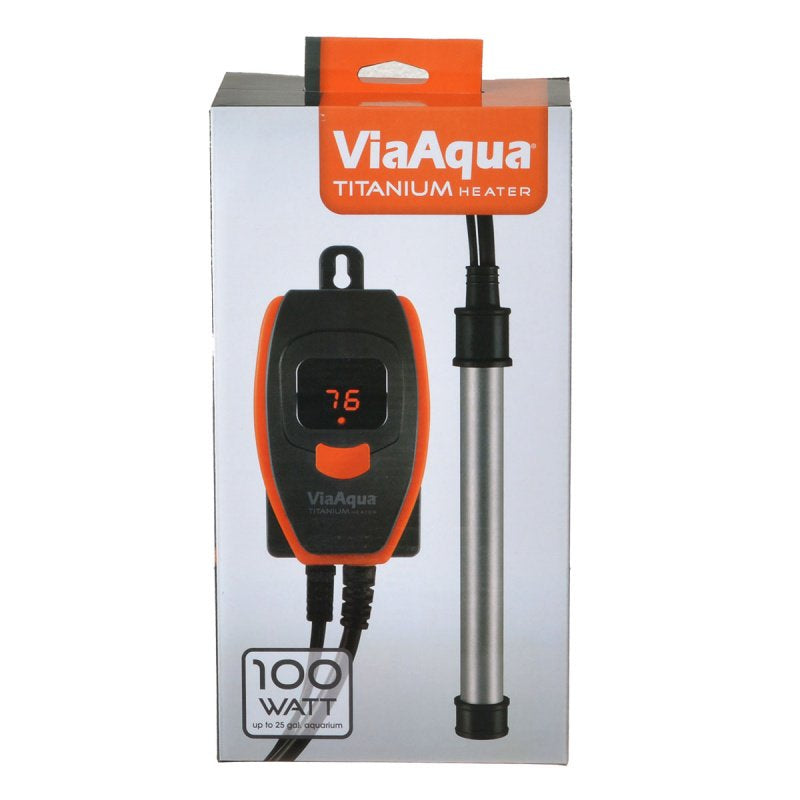 Via Aqua Titanium Heater - Aquatic Connect