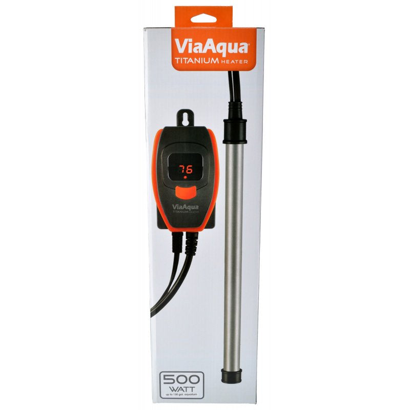 Via Aqua Titanium Heater - Aquatic Connect