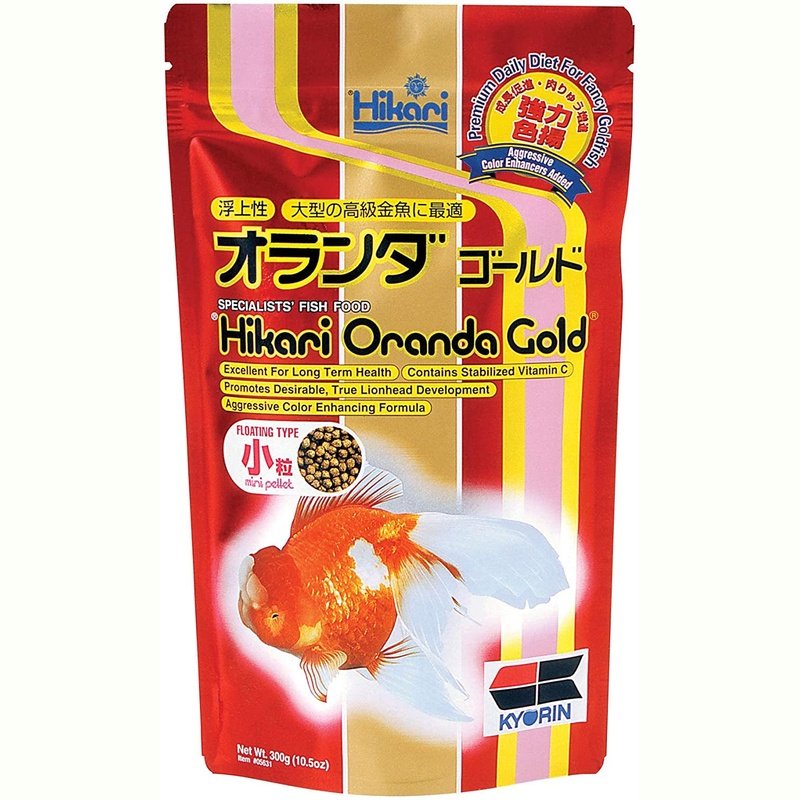 Hikari Oranda Gold Floating Mini Pellet Food - Aquatic Connect