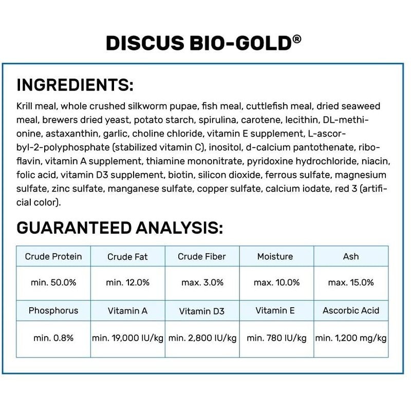 Hikari Discus Bio Gold Sinking Fish Food - Aquatic Connect