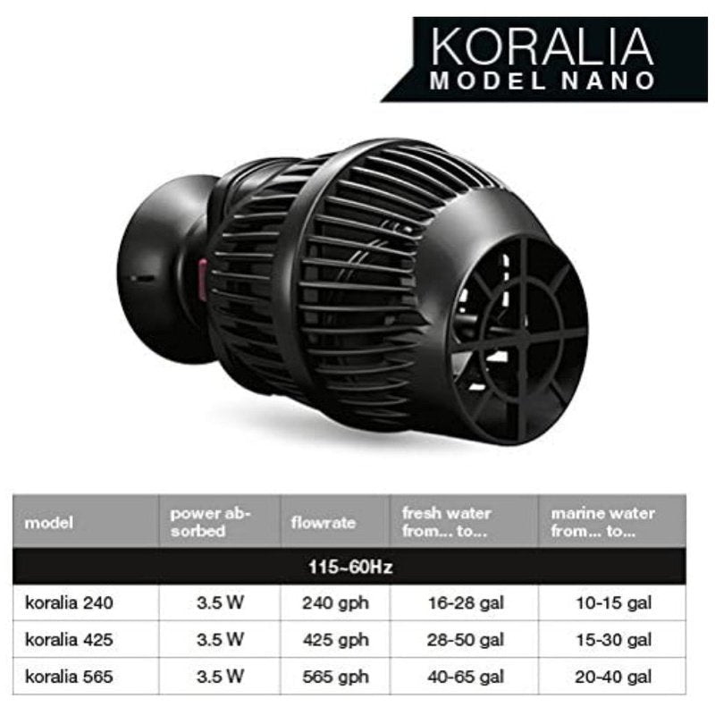 Hydor Koralia Circulation and Wave Pump - Aquatic Connect