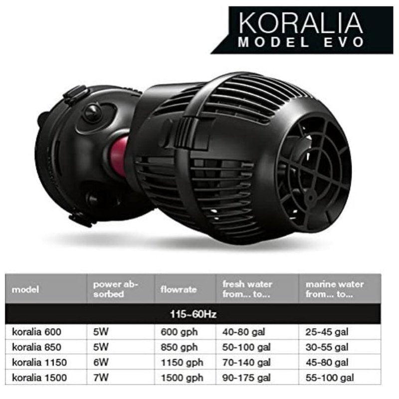 Hydor Koralia Circulation and Wave Pump - Aquatic Connect