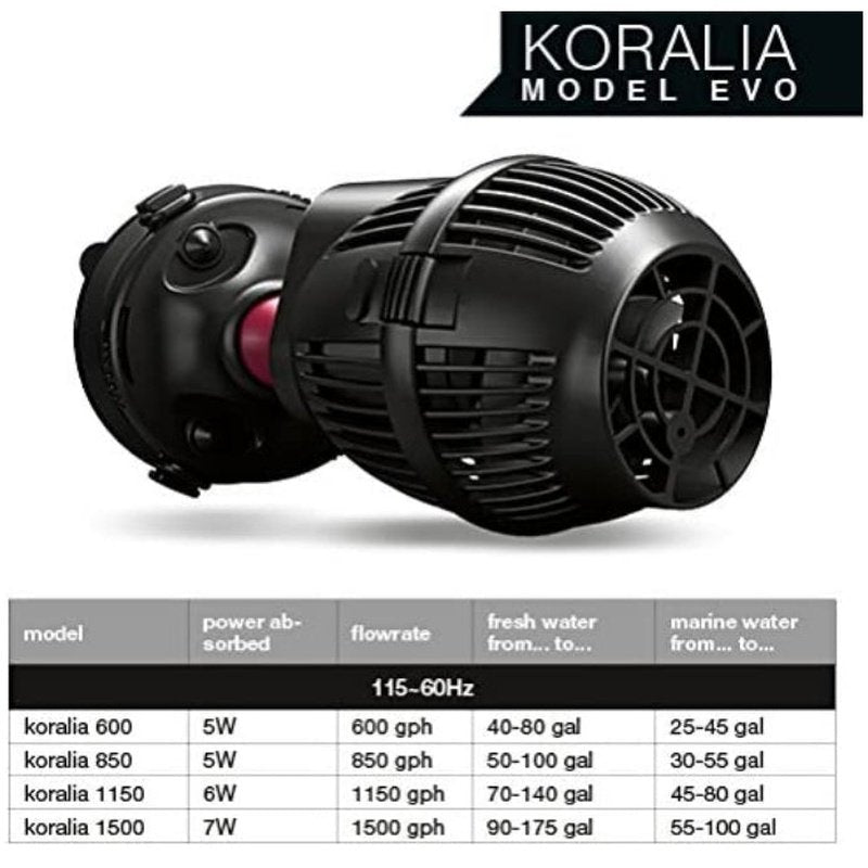 Hydor Koralia Circulation and Wave Pump - Aquatic Connect
