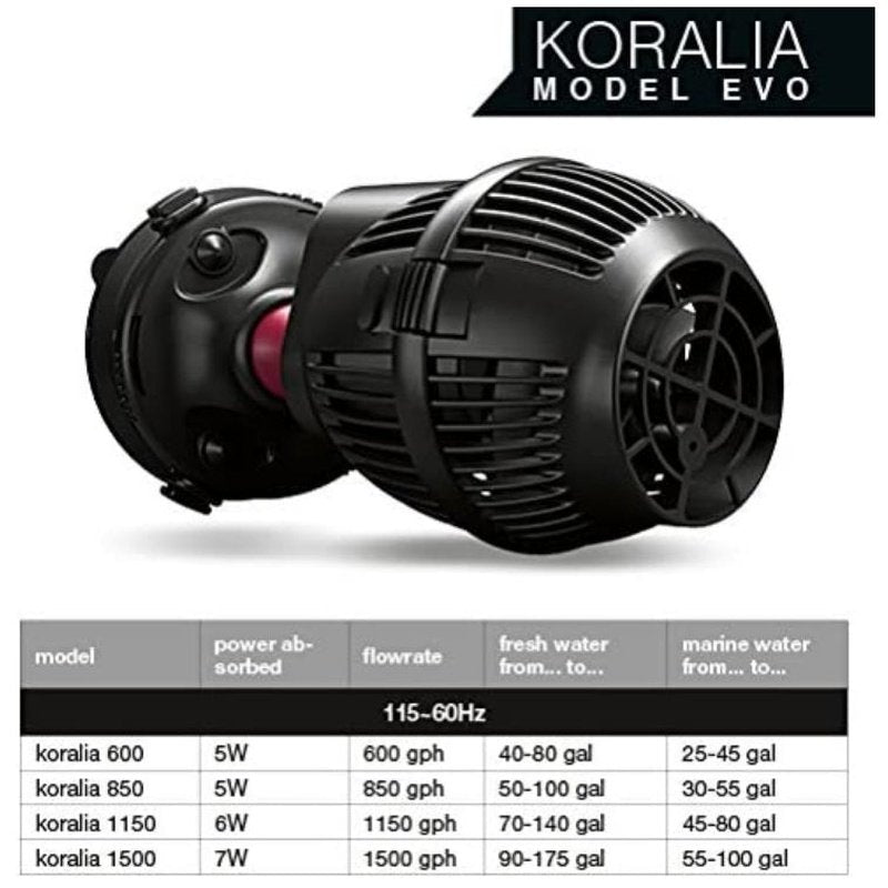 Hydor Koralia Circulation and Wave Pump - Aquatic Connect