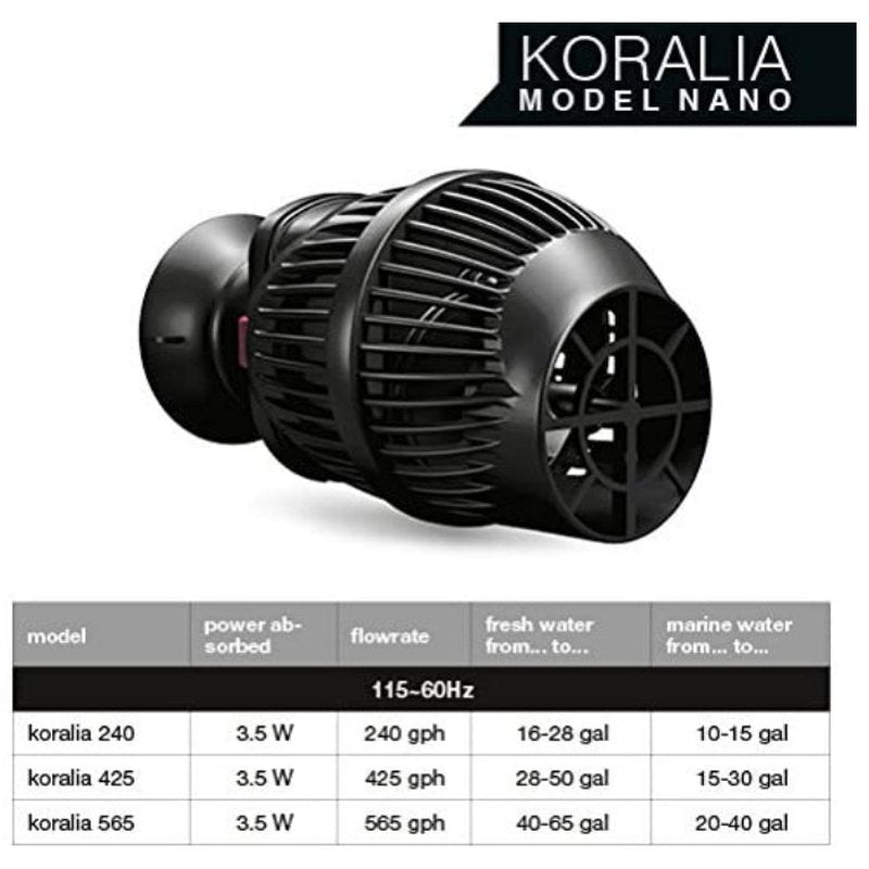 Hydor Koralia Circulation and Wave Pump - Aquatic Connect