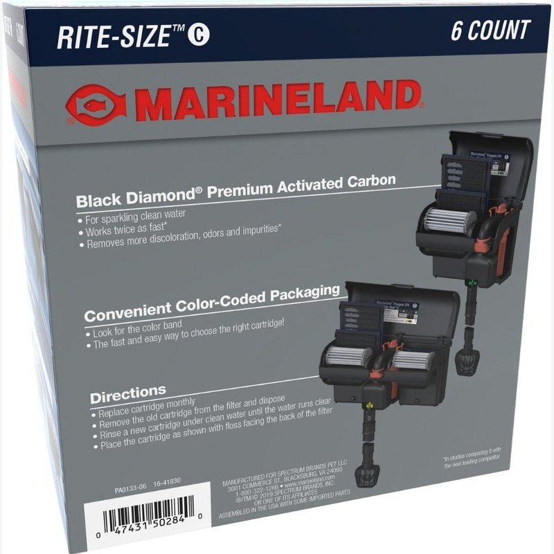 Marineland Penguin Power Filter Cartridge Rite-Size C - Aquatic Connect