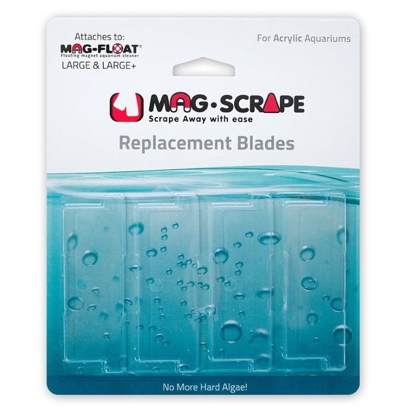 Mag Float Replacement Blades for Large and Large+ Acrylic Cleaners - Aquatic Connect