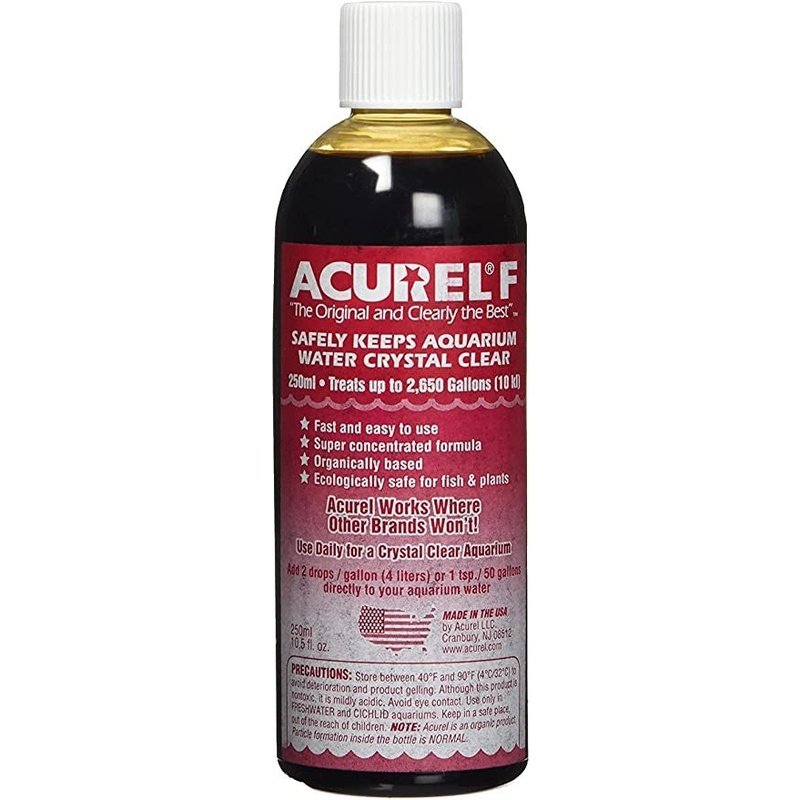 Acurel F Keeps Aquarium Water Crystal Clear - Aquatic Connect