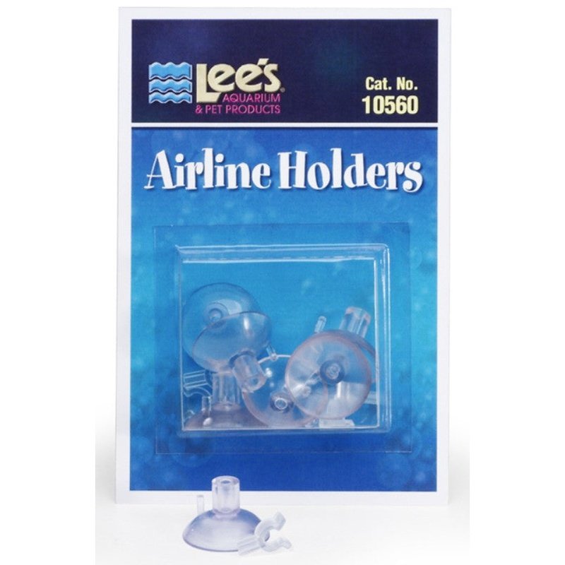 Lees Aquarium Airline Holders with Suction Cups - Aquatic Connect