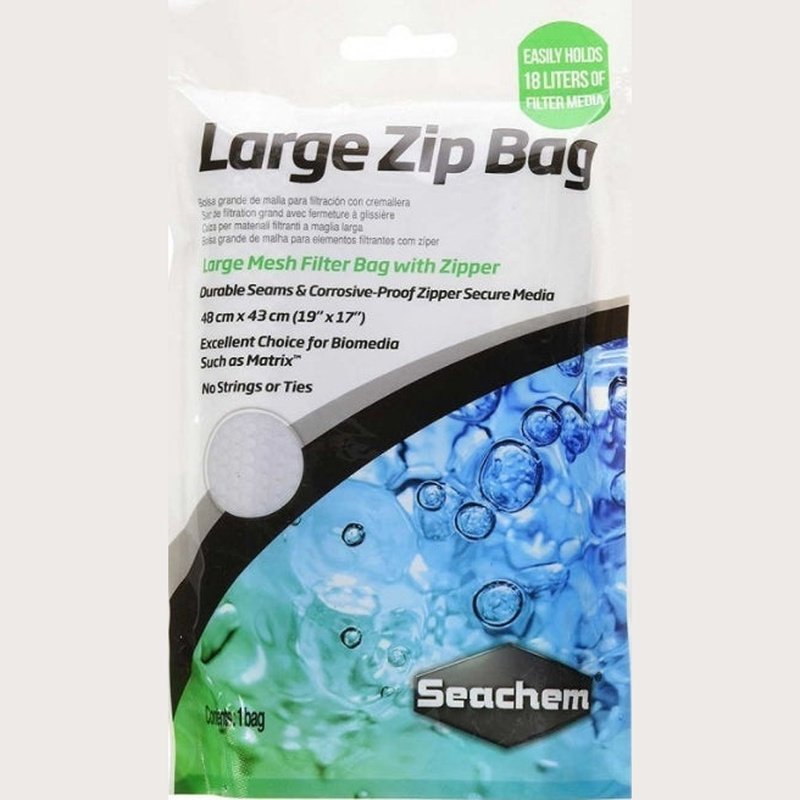 Seachem Large Mesh Zip Bag - Aquatic Connect