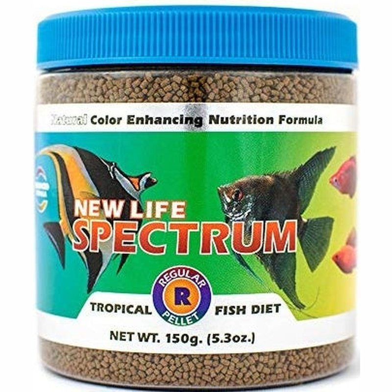New Life Spectrum Tropical Fish Food Regular Sinking Pellets - Aquatic Connect