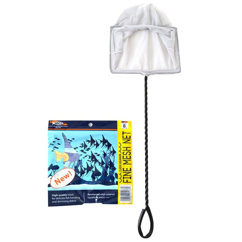 Weco Fine Mesh Fish Net with Long Handle - Aquatic Connect