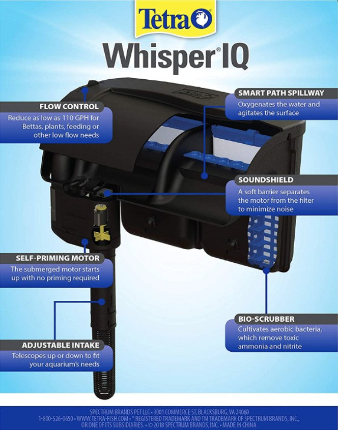 Tetra Whisper IQ Power Filter - Aquatic Connect
