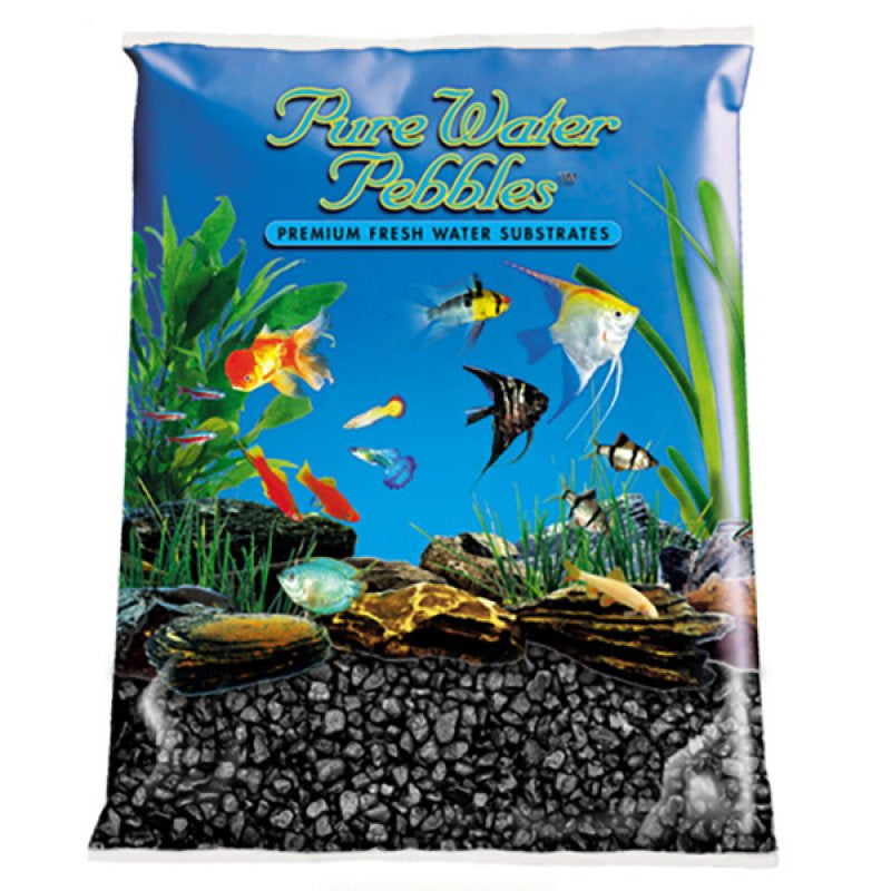 Pure Water Pebbles Aquarium Gravel Jet Black - Aquatic Connect