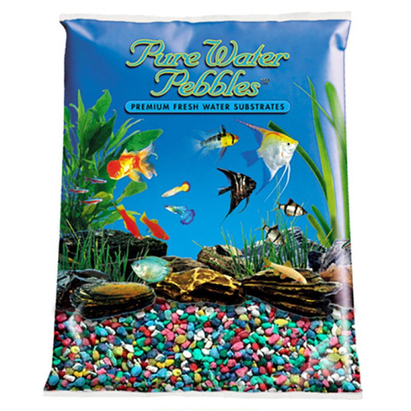 Pure Water Pebbles Aquarium Gravel Rainbow - Aquatic Connect