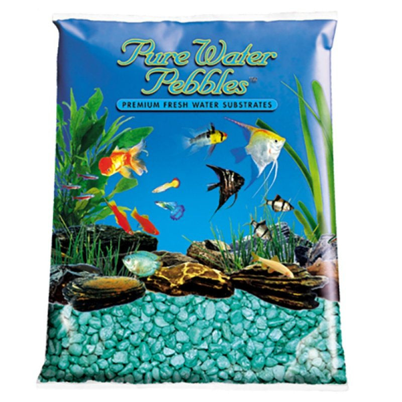 Pure Water Pebbles Aquarium Gravel Emerald Green Frost - Aquatic Connect