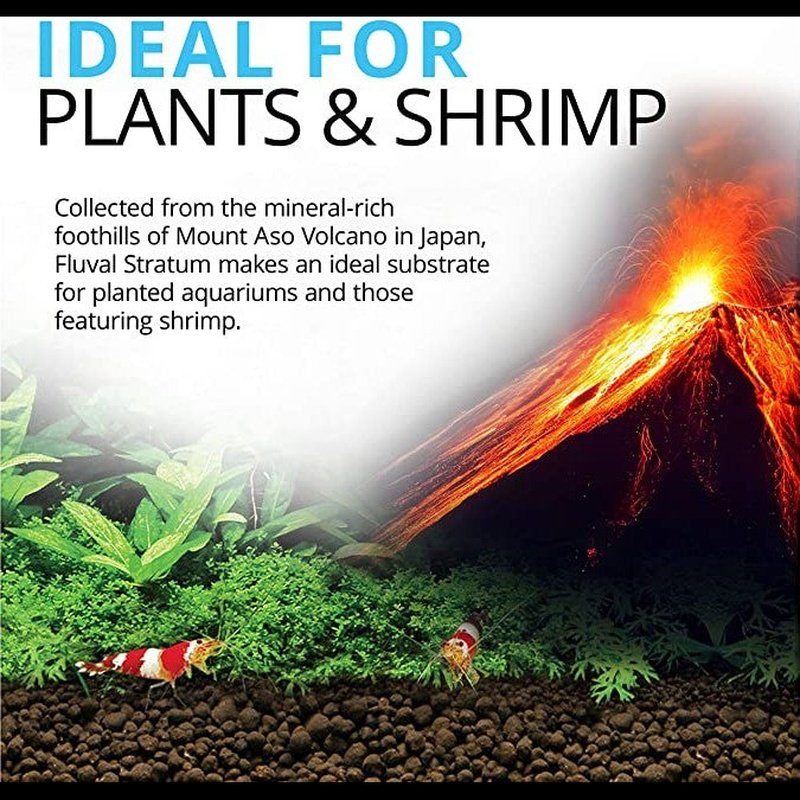 Fluval Plant and Shrimp Stratum Aquarium Substrate - Aquatic Connect