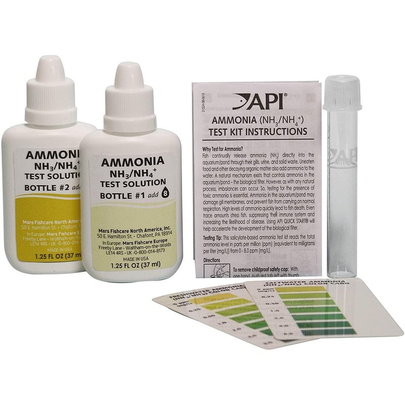 API Ammonia NH3/NH4+ Test Kit - Aquatic Connect