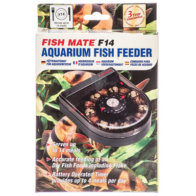 Fish Mate F14 Automatic Aquarium Fish Feeder - Aquatic Connect