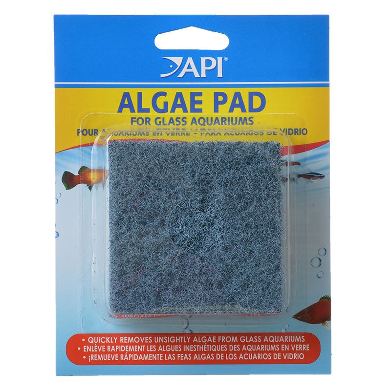 API Doc Wellfishs Hand Held Algae Pad for Glass Aquariums - Aquatic Connect