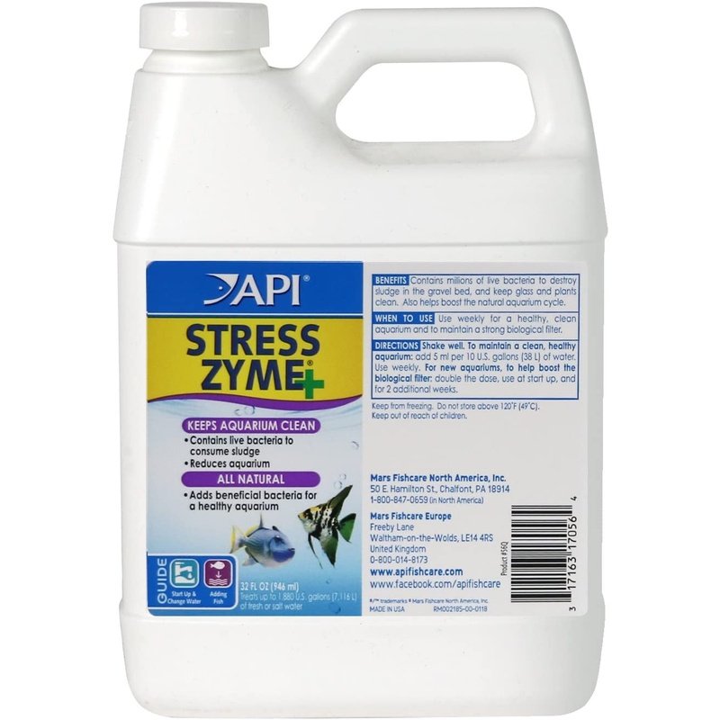 API Stress Zyme Plus Bio Filtration Booster - Aquatic Connect