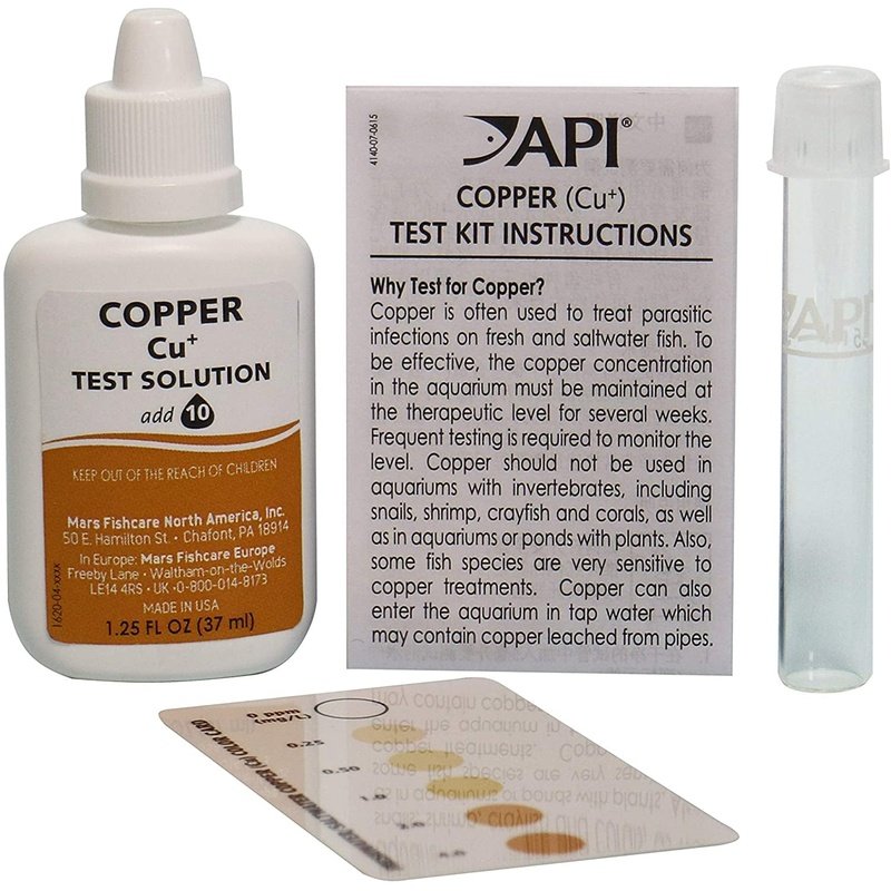 API Copper Cu+ Test Kit - Aquatic Connect