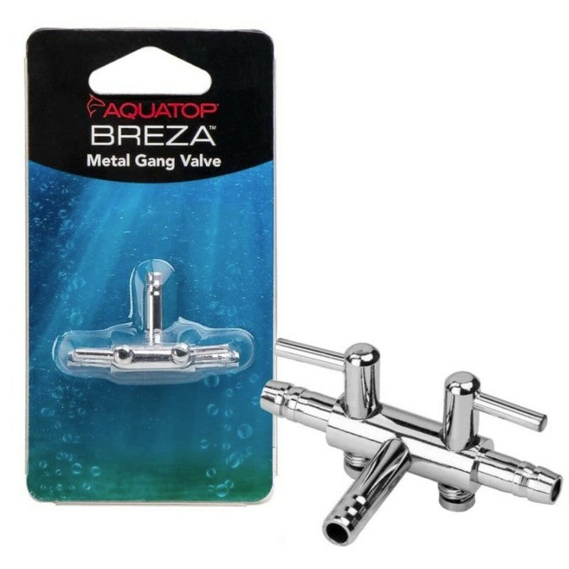 Aquatop Breza 2 Way Metal Gang Valve - Aquatic Connect