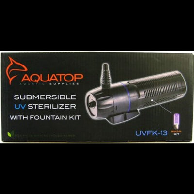 Aquatop Submersible UV Sterilizer Filter with Fountain Kit - Aquatic Connect