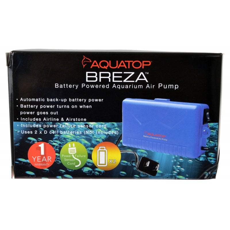 Aquatop Breza Battery Powered Aquarium Air Pump - Aquatic Connect