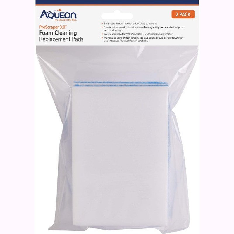Aqueon ProScraper 3.0 Foam Cleaning Pads - Aquatic Connect