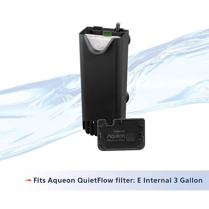 Aqueon Replacement Filter Cartridges for E Internal Power Filter X-Small - Aquatic Connect