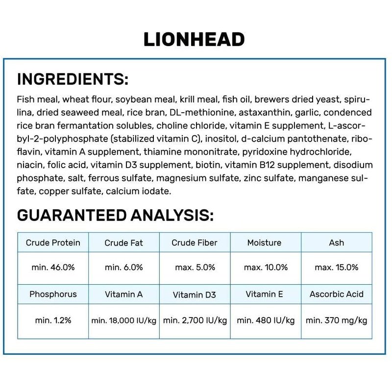 Hikari Lionhead Mini Sinking Pellet Food - Aquatic Connect