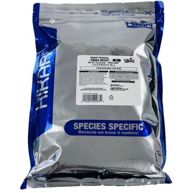 Hikari Vibra Bites Extra Large Tropical Fish Food - Aquatic Connect