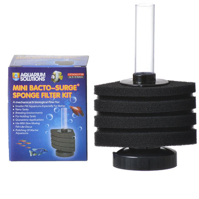 Aquarium Solutions Bacto-Surge Sponge Filter Kit - Aquatic Connect