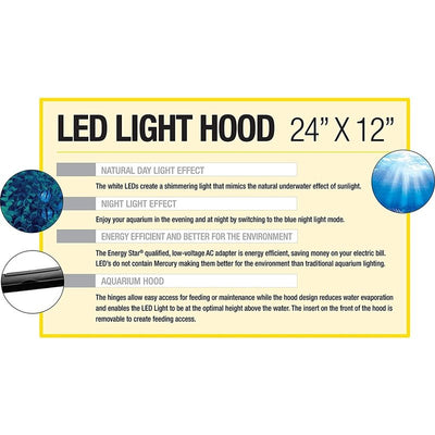 Marineland LED Light Hood - Aquatic Connect