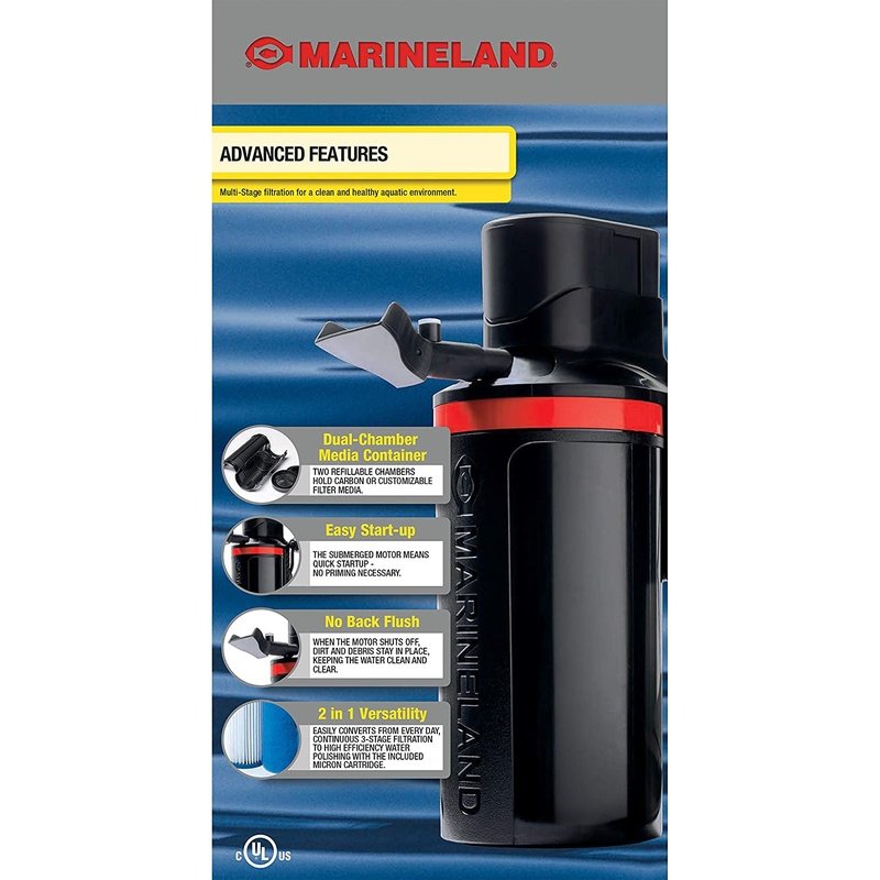 Marineland Magnum Polishing Internal Canister Filter - Aquatic Connect