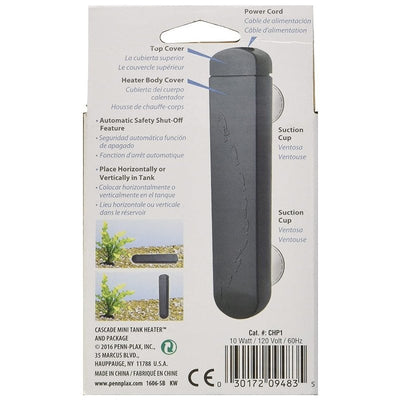 Penn Plax Cascade Plastic Safe Mini Heater - Aquatic Connect