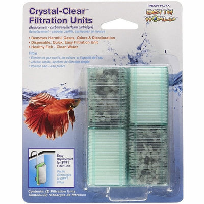 Penn Plax Smallworld Replacement Filtration Units - Aquatic Connect
