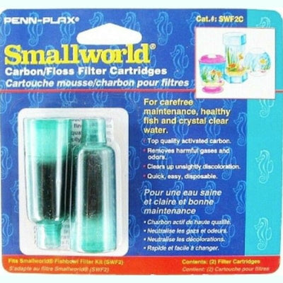 Penn Plax Small World Replacement Cartridge for the Fishbowl Filter - Aquatic Connect