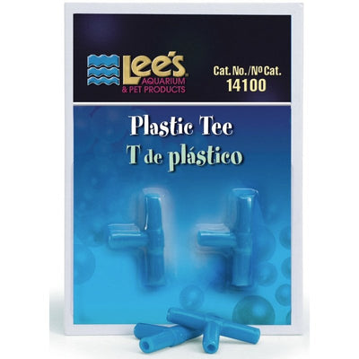 Lees Plastic Tee for Aquarium Airline Tubing - Aquatic Connect