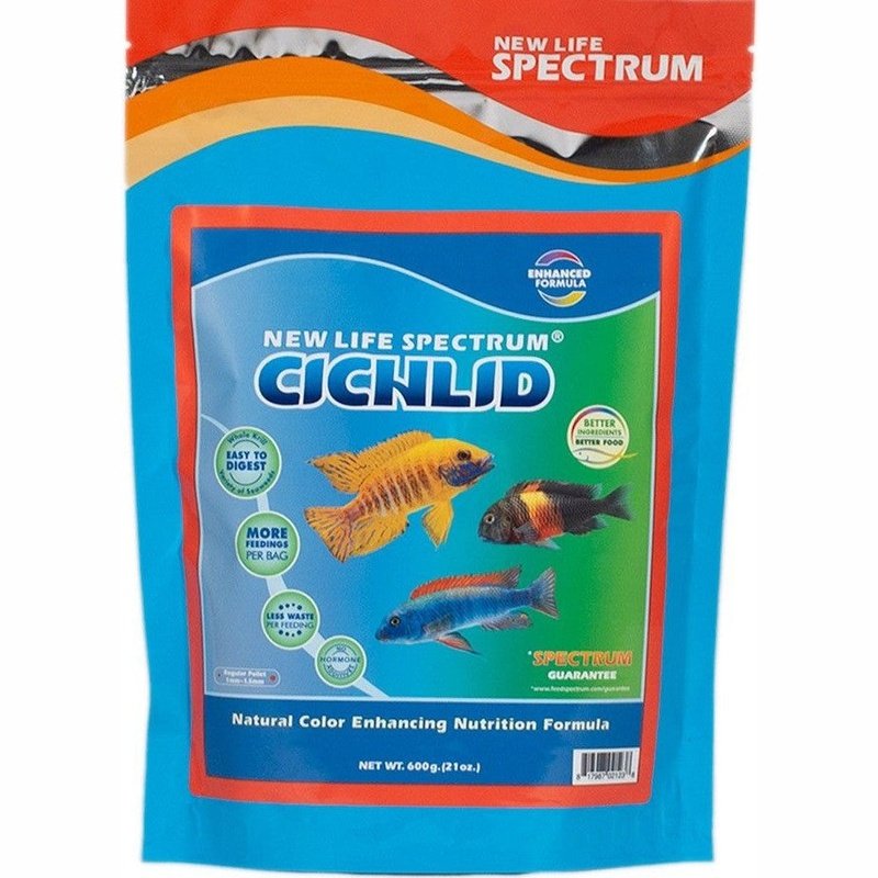 New Life Spectrum Cichlid Food Regular Sinking Pellets - Aquatic Connect