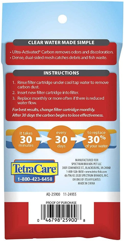 Tetra Whisper Filter Cartridges Bio-Bag Disposable Filter Cartridges Small - Aquatic Connect
